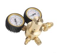 ll Copper Nitrogen Regulator CGA580 For G5/8, High Flow Oxygen and Nitrogen Pressure Reducing Valve for Industrial Use, -200 Bar Range with 80 Bar Outle(B)