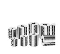 LL D20L25 Spider Shaft Coupling Rigid Torque Motor Connector CNC Aluminum Coupler Universal Joint 3D Printer Gimbal(LL-B-D20L25-4X5)