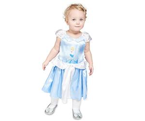 (LL) (Fix 0/1) (DCPRG) Child Girls Princess Good Logo Cinderella Costume (6-12m)