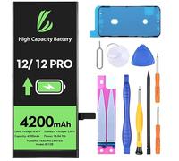 LL TRADER Battery for iPhone 12/12 Pro, 4200mAh Lithium Polymer Battery High Capacity with All Repair Tools