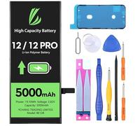 LL TRADER Battery for iPhone 12/12 Pro, 5000mAh Lithium-Ion Battery High Capacity with All Repair Tools 02
