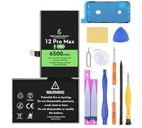 LL TRADER Battery for iPhone 12 Pro Max, 6500mAh High Capacity 0 Cycle Replacement Battery for iPhone 12 Pro Max with Repair Tools