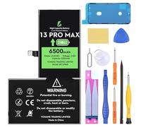 LL TRADER Battery for iPhone 13 Pro Max, 6500mAh High Capacity Lithium Polymer Battery with Repair Tools New