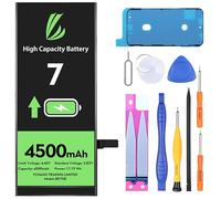 LL TRADER Battery for iPhone 7, 4500 mAh High Capacity for iPhone 7 Model A1660, A1778, A1779, A1780 0 Cycle with Tool Kits 2025