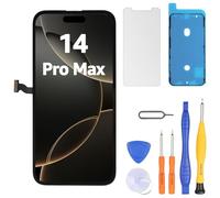 LL TRADER Display for iPhone 14 Pro Max LCD 6.7 Inch Screen Replacement FHD Touchscreen 3D Touch Digitizer Frame Assembly and Repair Kits 20251