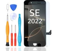 LL TRADER iPhone SE 2022 3rd Generation Black LCD Touch Screen Digitizer Replacement with Repair Tool