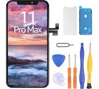 LL TRADER LCD for iPhone 11 Pro Max Screen Replacement 6.5 Inch Touchscreen iPhone 11 Pro Max Display Digitizer iPhone 11 Pro Max Frame Assembly Repair Tool with Model A2161, A2220, A2218 2024