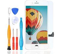 LL TRADER LCD for iPhone 8 Display Digitizer Screen with Glass Lens Repair Replacement Kit White