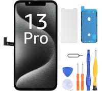 LL TRADER Screen Replacement for iPhone 13 Pro 6.1" LCD Retina FHD Display COF Touch Screen Digitiser with Repair Tool Kits, Waterproof Tape, Screen Protoctor