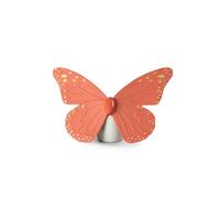 Lladro - Butterfly (coral-gold)