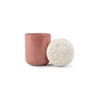 LLADRÓ Crystal Candle Holder with Porcelain Lid Rabbit - Sweet Memories. Candle with Porcelain Lid from the Chinese Zodiac Collection Dedicated to the Rabbit Sign of the Year 2023.