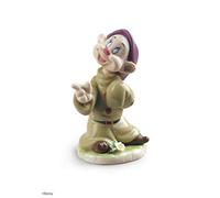 LLADRÓ Dopey Snow White Dwarf Figurine. Porcelain Figure Figure.