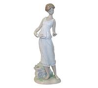Lladro Flowers for a Goddess Porcelain Figurine 0100709 historical piece