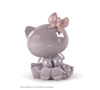 LLADRÓ Hello Kitty Figurine. Porcelain Hello Kitty Figure.