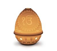 LLADRÓ Ik Onkar Lithophane. Porcelain Litophane.