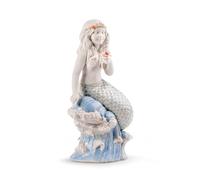 Lladro Ocean's Little Mermaid Figurine #8998
