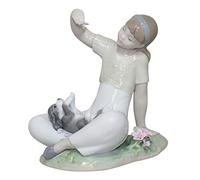 Lladro Playtime with Petals Privilege Gold Porcelain Figurine 01007711 historical piece
