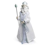 Lladro Retired Father Frost 01008411 Glazed Porcelain Figurine