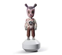 LLADRÓ The Guest By Gary Baseman Figurine. Small Model. Numbered Edition. Porcelain Figure Figure.