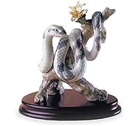 LLADRÓ The Snake Figurine. Porcelain Figure Figure.