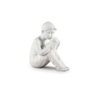 LLADRÓ Welcome Home Children Figurine. Porcelain Baby Figure.