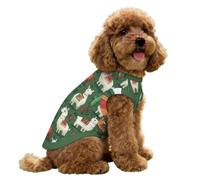 Llama Alpaca And Cactus Ice Silk Dog Clothes for Summer Puppy Costume Breathable Cooling Shirts