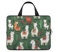Llama Alpaca And Cactus Laptop Bag Waterproof Computer Carry Case Tablet Protective Cover for Men Women