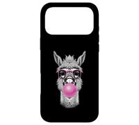 Llama Alpaca Bubble Gum Wearing Glasses Case for iPhone 17 Pro Max