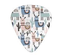 Llama Alpaca Cactus Stolmx Guitar Pick Set - Full Print Design, 3 Thicknesses Available