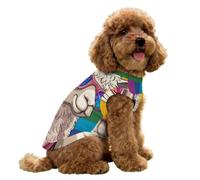 Llama Alpaca Ice Silk Dog Clothes for Summer Puppy Costume Breathable Cooling Shirts