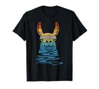 Llama Alpaca Lover Retro Vintage Newretro Style T-Shirt