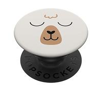Llama Animal Face Disguise Costume Carnival Halloween PopSockets Swappable PopGrip