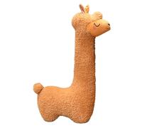 Llama Body Pillow Giant Alpaca Plush Long Body Pillow Fluffy Alpaca Stuffed Animal,100% New