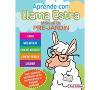 Llama Estra Pre-K Spanish Workbook