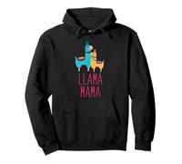LLAMA MAMA Funny Llamas Momma Meme Pullover Hoodie