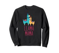 LLAMA MAMA Funny Llamas Momma Meme Sweatshirt
