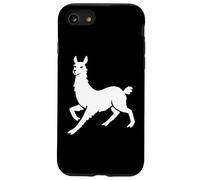 Llama Minimalist Black and White Case for iPhone SE (2020) / 7/8