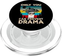 Llama Only You Can Prevent Drama Llama Shirt Llamas PopSockets PopGrip for MagSafe