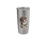 Llama Peru Glasses Funny Stainless Steel Insulated Tumbler
