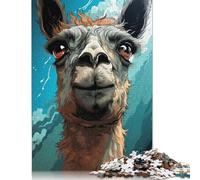 Llama Pop Extravaganza Jigsaw Puzzles Puzzles for Adults Kids. 1000 Piece Great Gifts Challenge Toy Educational Games Home Decoration for Adults& Kids Age 14 Years Up 1000pcs (40x28cm)
