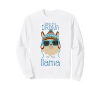 Llama Save The Drama For Your Llama Saying Funny Cool Quote Sweatshirt