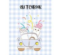Llama Sketchbook: A Playful Sketchbook for Kids & Teens to Draw, Doodle, and Create, 8.5" x 11", 120 Blank Pages