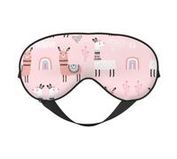 Llama. Sleep Eye Mas Updated Design Light Blocking Night Eye Blinder Men Women Shift Travel Gifts