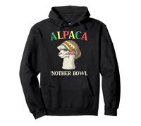 Llama Smokes Grass Smoking Marijuana Alpaca Cannabis Stoner Pullover Hoodie