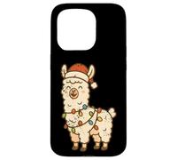 Llama With Holiday Lights Case for iPhone 15 Pro