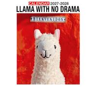 Llama With No Drama Calendar 2027 - 2028: A 24-Month Organizer for Jan 2027 to December 2028, Organizing & Planning, Christmas Gift For Friends And Family