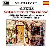 Llamas/Gonzalez - Isaac Alb?niz: Complete Works for Voice and Piano