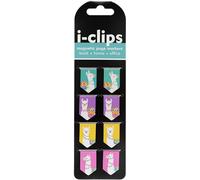 Llamas i-Clips Magnetic Page Markers (Set of 8 Magnetic Bookmarks)