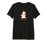 Llamaste Cute Kawaii Llama Yoga Namaste Pun Graphic Yogi Premium T-Shirt