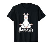 Llamaste Yoga Llama Meditation Pun Mindful Zen T-Shirt